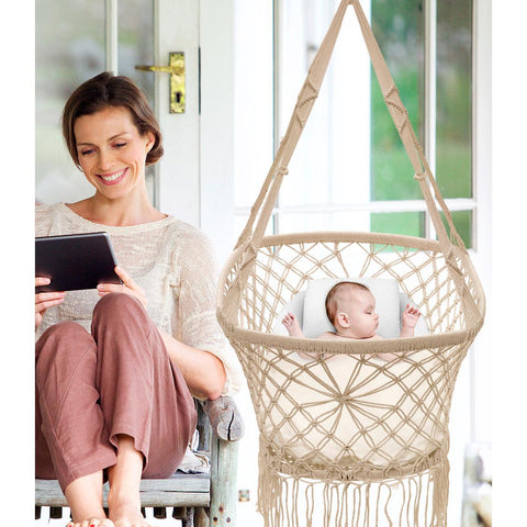 Baby Crib Macrame Cradle