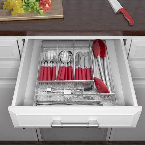 Drawer Cutlery Mesh Organizer