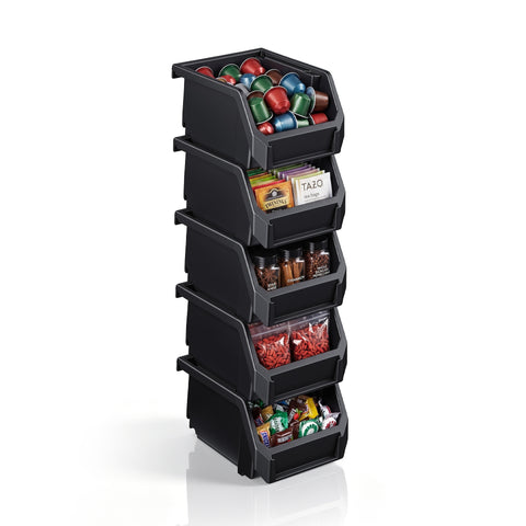 Open Front Kitchen Storage Bin