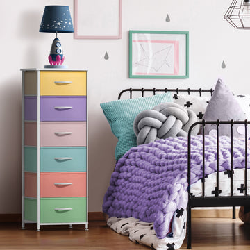 6 Drawer Tall Dresser – Sorbus Home 6 Drawer Tall Dresser – Sorbus Home