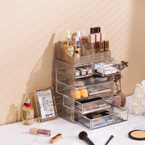 Makeup Organizer Set Tray (6 Drawer)