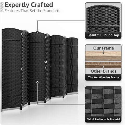 Panel Room Divider (Double Hinged)
