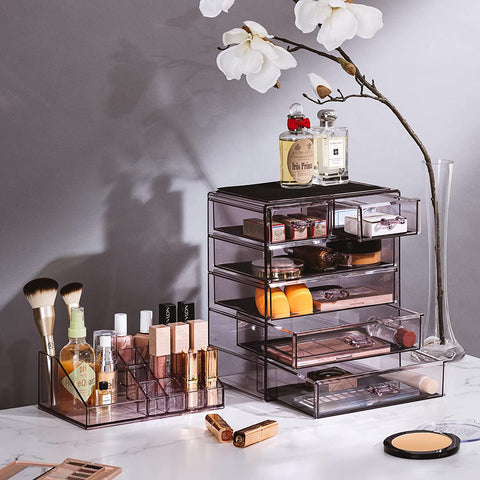 Makeup Organizer Set Tray (6 Drawer)