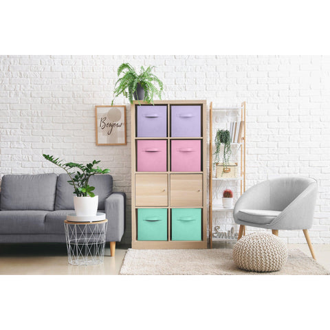 11" Cube Storage Bins (6 Pack)