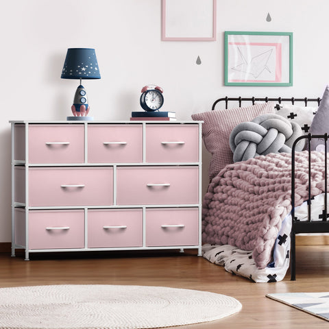 8 Drawer Wide Dresser