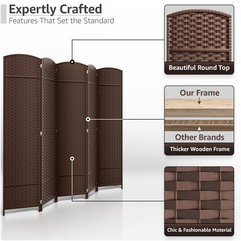 Panel Room Divider (Double Hinged)