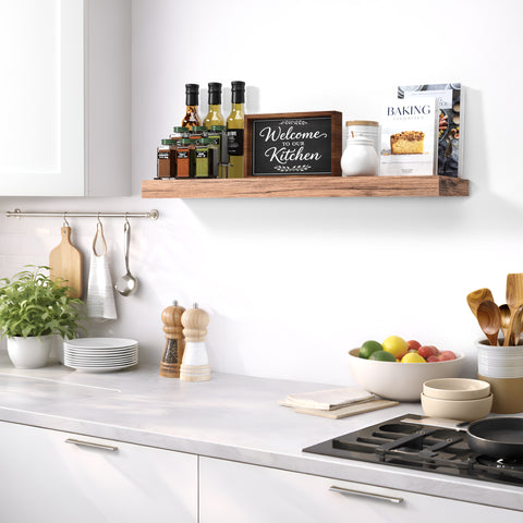 Long Floating Shelf (1-Piece)