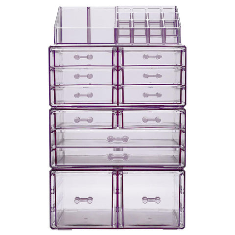 Makeup Organizer Case (12 drawer 4Pc)