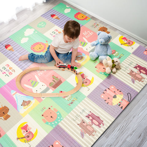 78" Woodland Buddies Kids Foam Mat