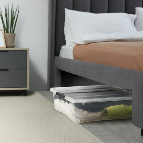 Underbed Bins with Lids (Set of 2)