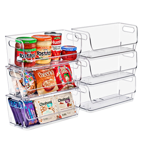 Open Front Storage Bins