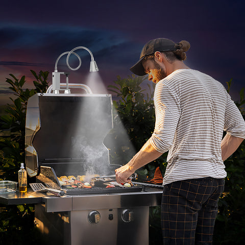 LED Magnetic Base light with gooseneck