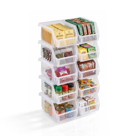 Open Front Kitchen Storage Bin