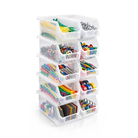 Open Front Garage Storage Bin (Medium)