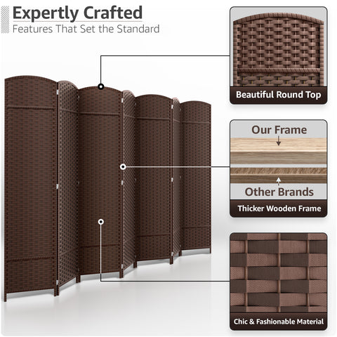 Panel Room Divider (Double Hinged)