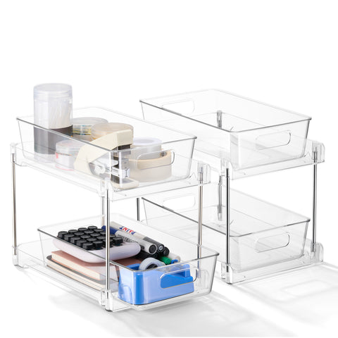 2-Tier Pull-Out Office Organizers