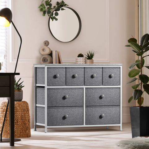 8 Drawer Chest Dresser With Knobs