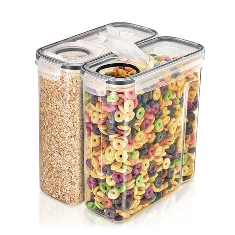 Tall Narrow Food Dispenser Containers (Set of 2)