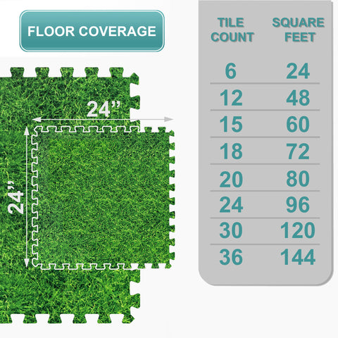 Interlocking Foam Floor Tiles Mats