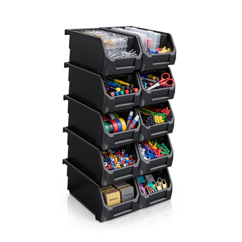 Open Front Garage Storage Bin (Medium)