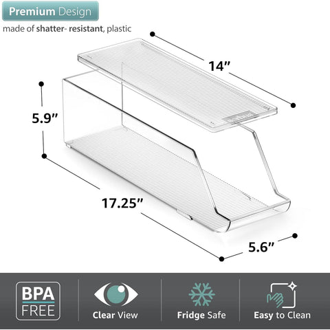 Can Organizer with Lid (Holds 12)