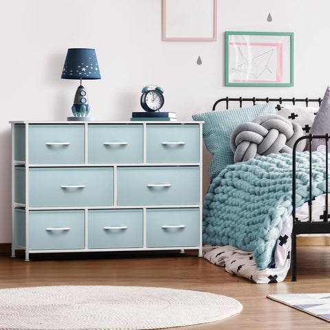 8 Drawer Wide Dresser