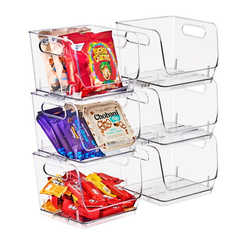 Open Front Storage Bins