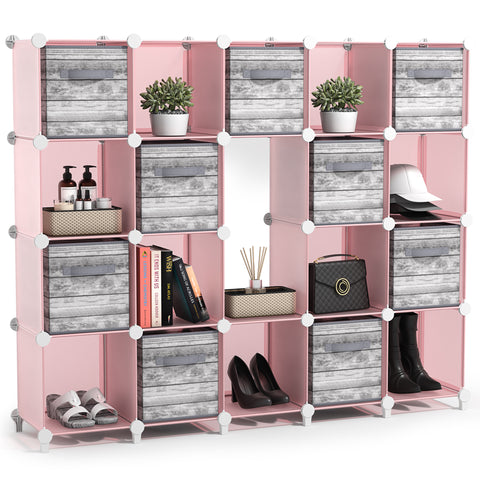 Stackable Cube Storage Organizer