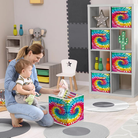 11" Cube Storage Bins (6 Pack)