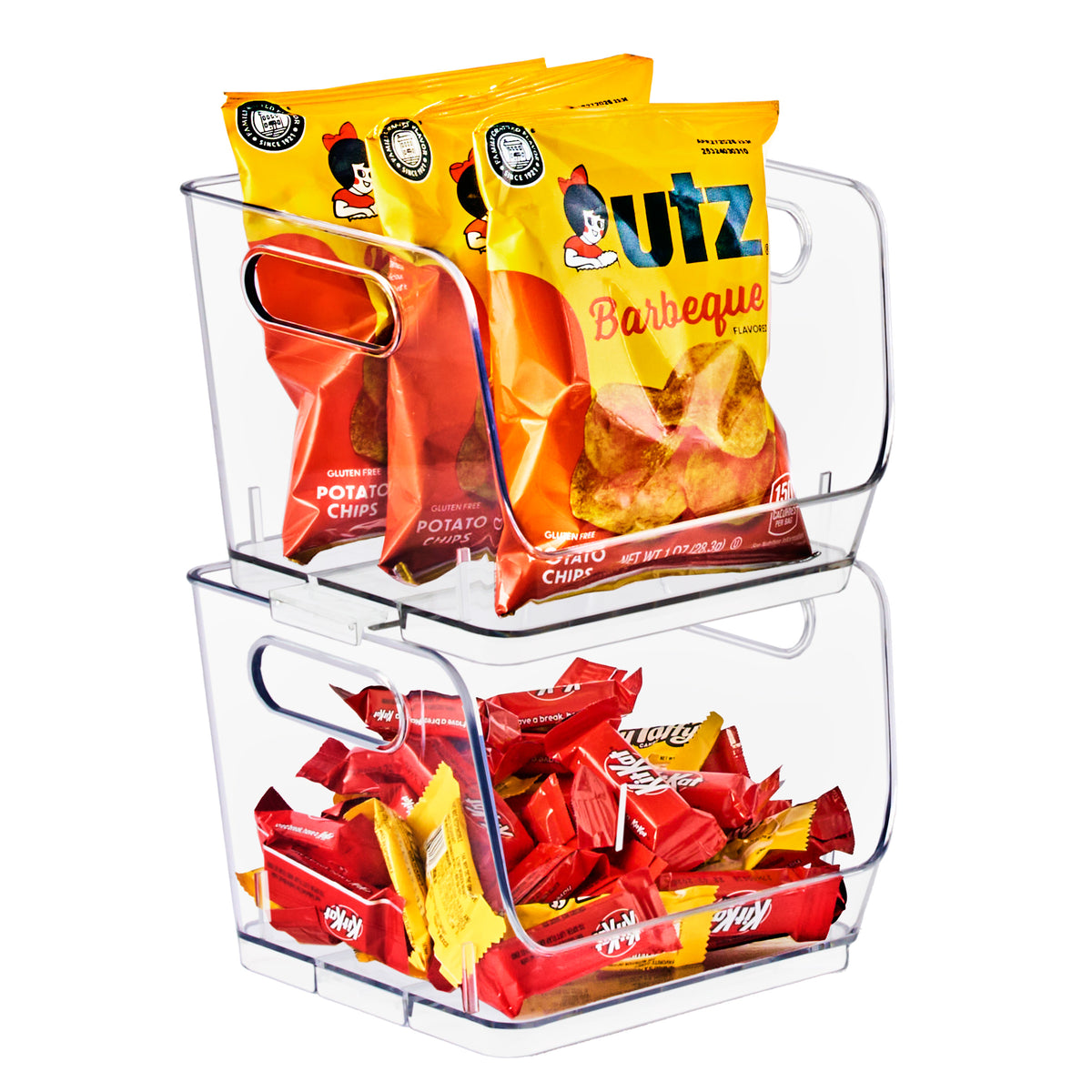Open Front Storage Bins Square