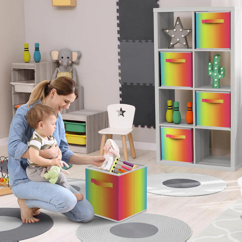 11" Cube Storage Bins (6 Pack)