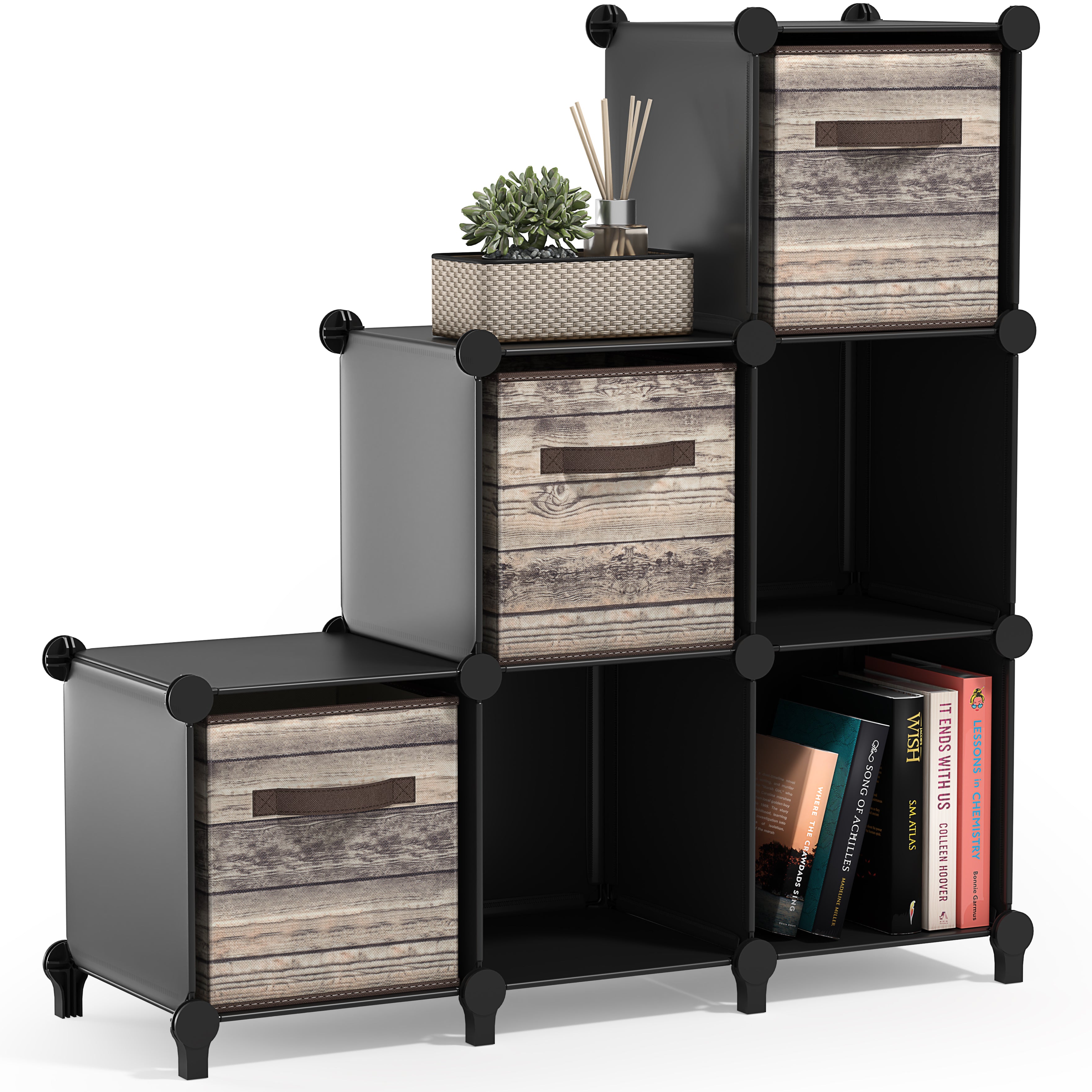 Stackable Cube Storage Containers Stackable Cube Storage Organizer – Sorbus Home