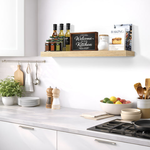 Long Floating Shelf (1-Piece)