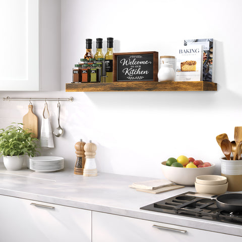Long Floating Shelf (1-Piece)