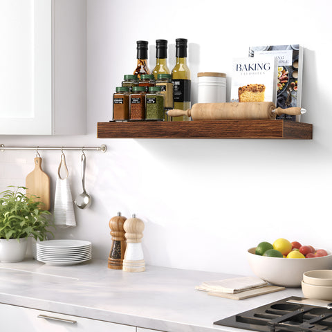Wall Mounted Floating Shelf (1-Piece)