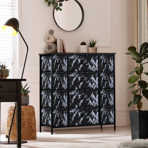 12 Drawer Tall Wide Dresser