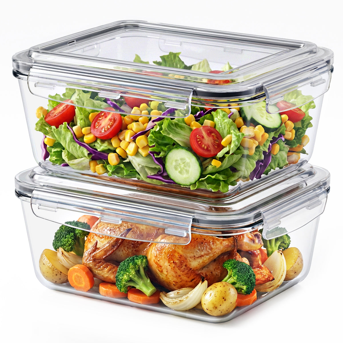 Glass Food Storage Container with Lid