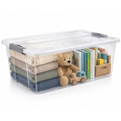 Underbed Bins with Lids (Set of 2)