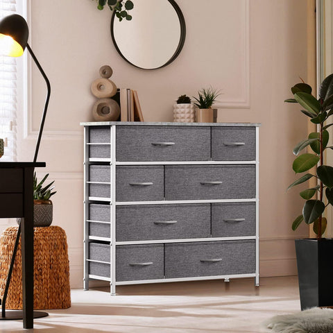 8 Drawer Wide Dresser