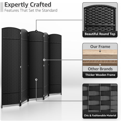 Panel Room Divider (Double Hinged)