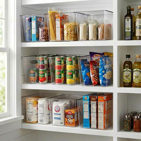 Clear Storage Bins Large