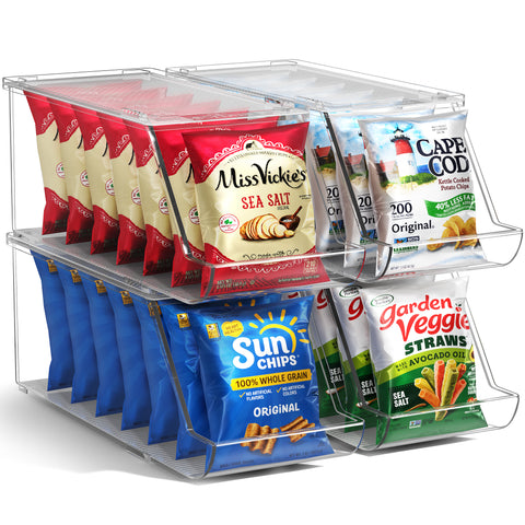 Open Front Snack Bins