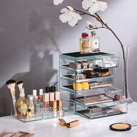 Makeup Organizer Set Tray (6 Drawer)