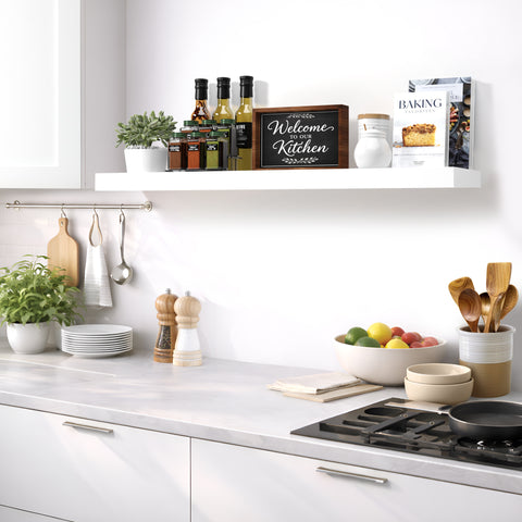 55-Inch Extra Long Floating Shelf (1-Piece)