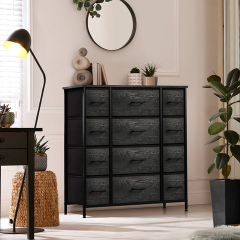 12 Drawer Tall Wide Dresser