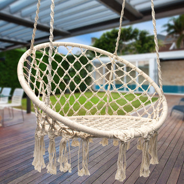 Hammock Chair Macrame Swing – Sorbus Home
