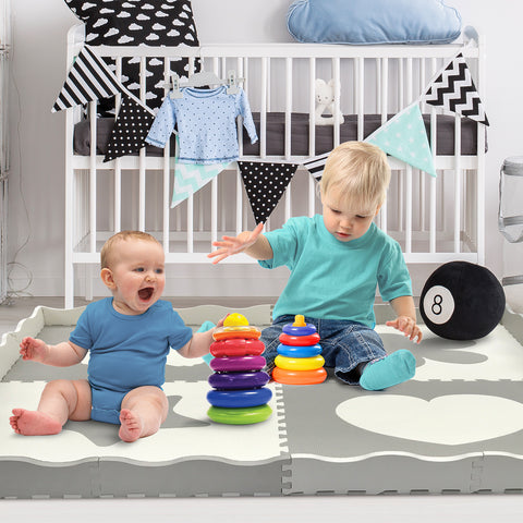 Floor Baby Play Mat Interlocking Set (4 Pc)