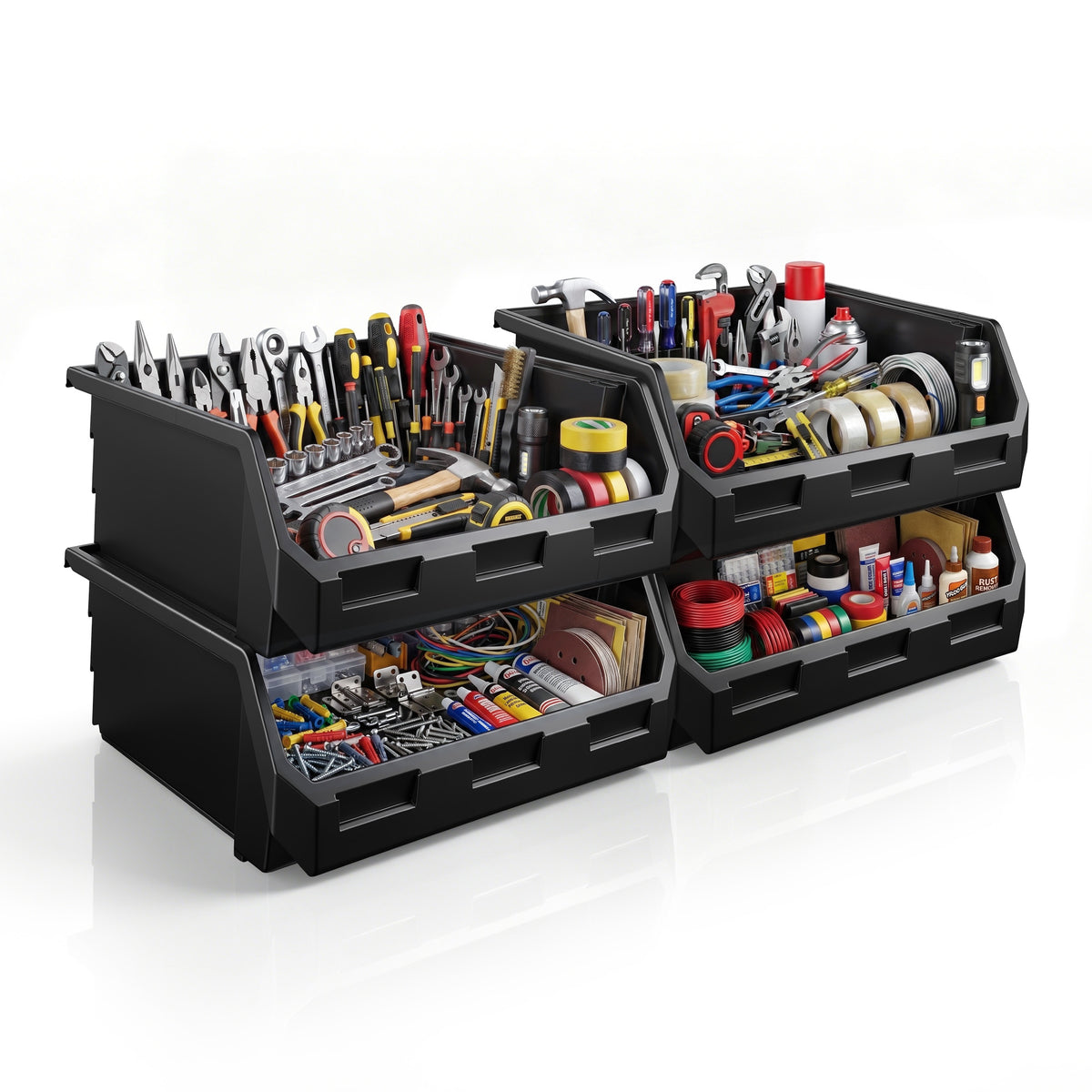 Open Front Garage Storage Bin (Extra-Large)