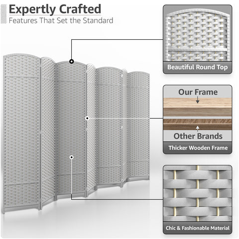 Panel Room Divider (Double Hinged)