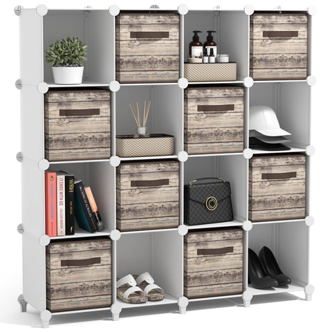 Stackable Cube Storage Organizer